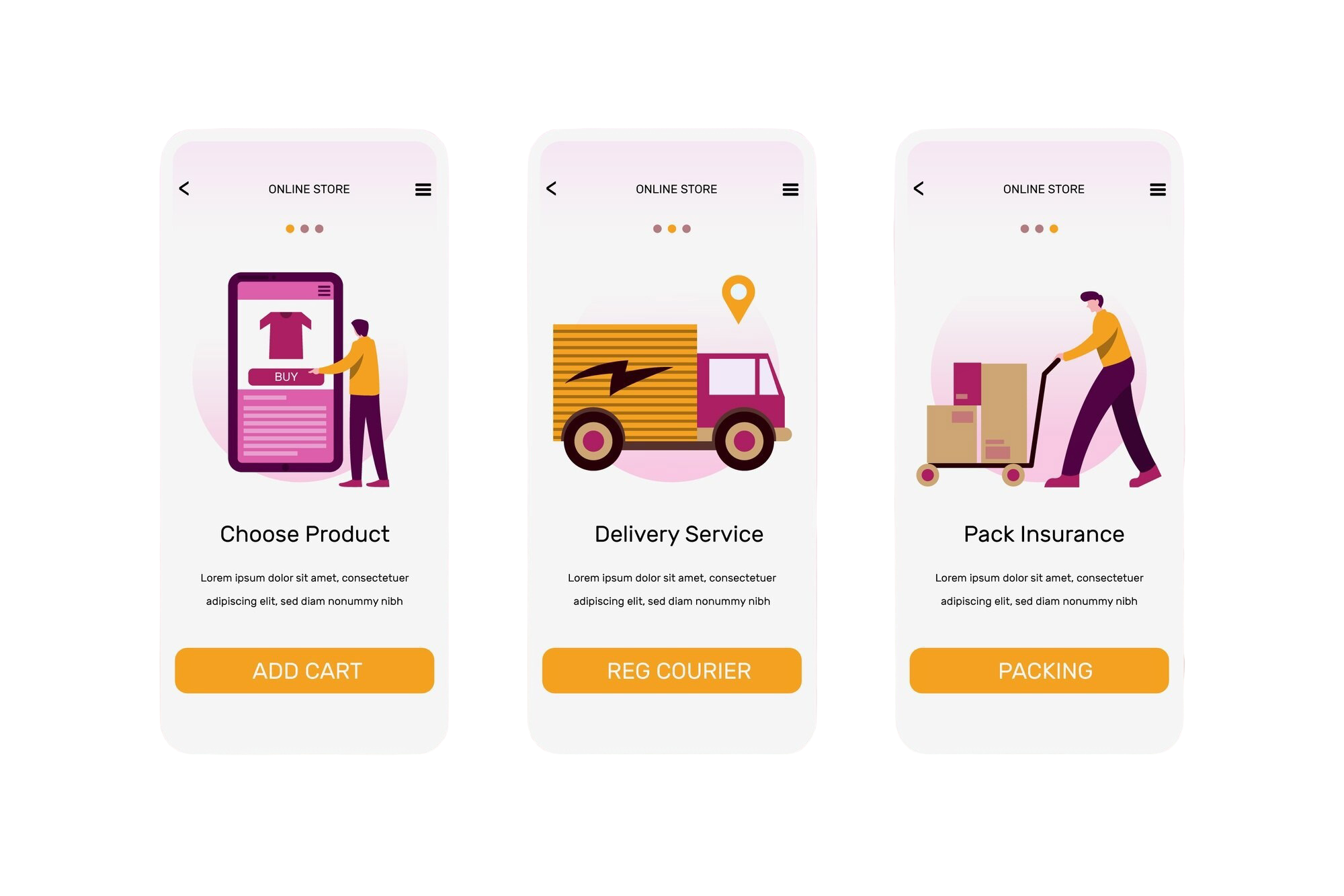 تطبيق توصيل شحنات - تطبيق توصيل طرود بين المدن
