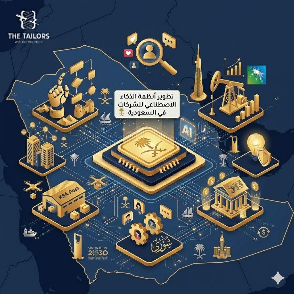 أهمية تطوير أنظمة الذكاء الاصطناعي للشركات في عصر التحول الرقمي