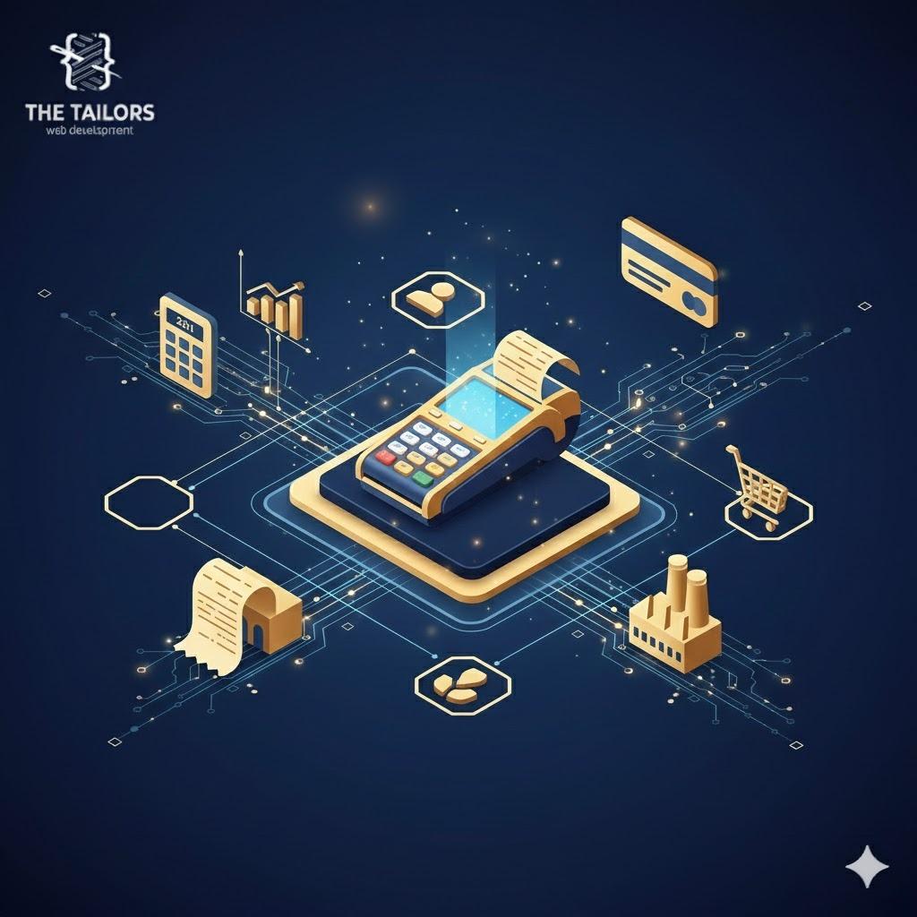 برمجة نظام نقاط بيع POS احترافي للمتاجر والمطاعم