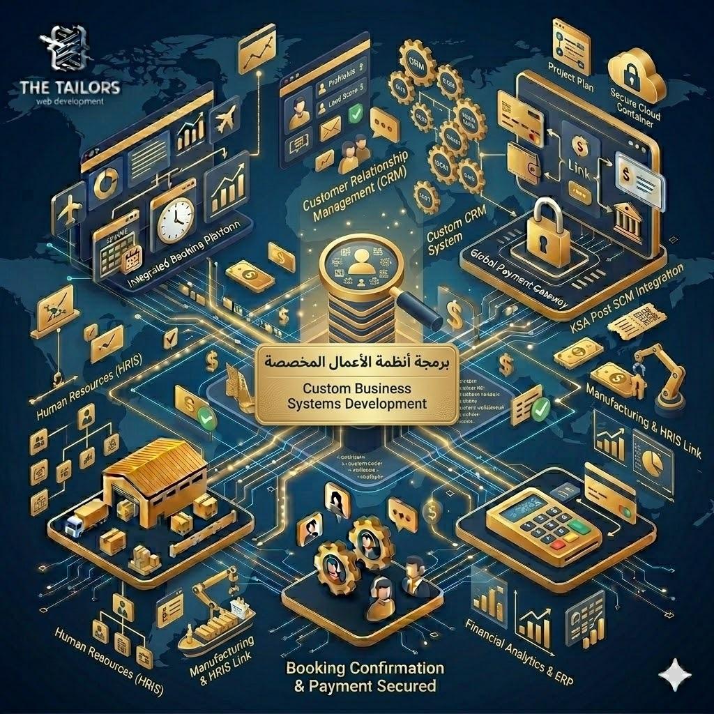 تصميم وبرمجة أنظمة الأعمال المخصصة للشركات