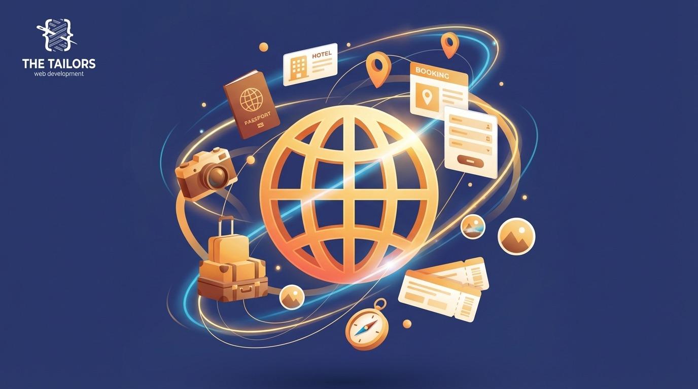 تصميم موقع سياحي